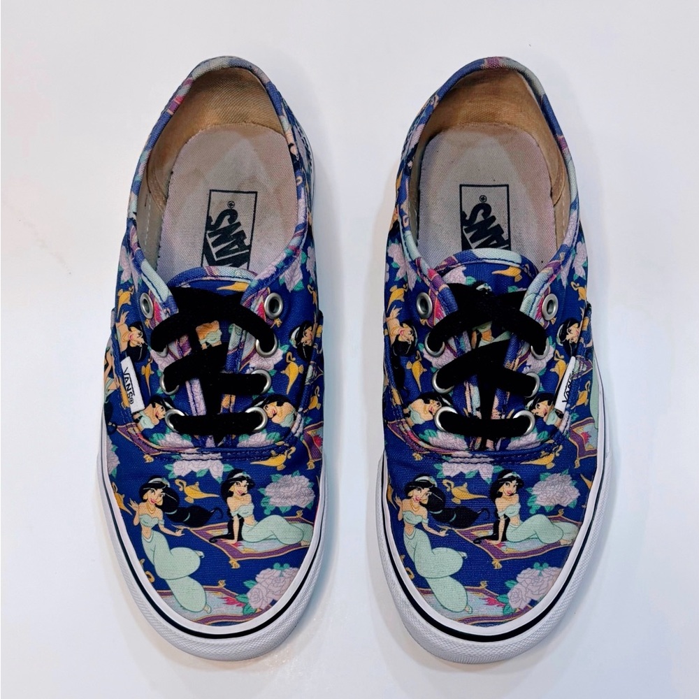 LIMITED EDITION Princess Jasmine Vans Sneakers - Picture 2 of 6